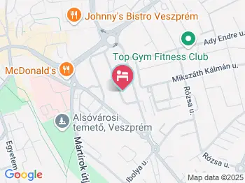 Mandula Vendégház Veszprém a térképen