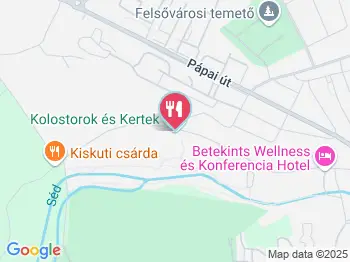 Völgy Büfé Veszprém a térképen