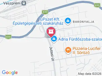 VRBrain VR szabadulószoba Veszprém a térképen