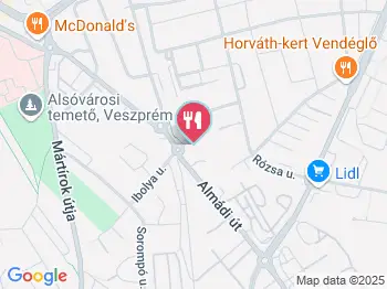 Zóna Étterem Veszprém a térképen