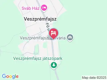 Borcsi Sport Panzió Veszprémfajsz a térképen