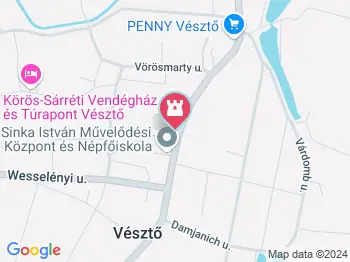 Sinka István Emlékház - Helytörténeti kiállítás Vésztő a térképen