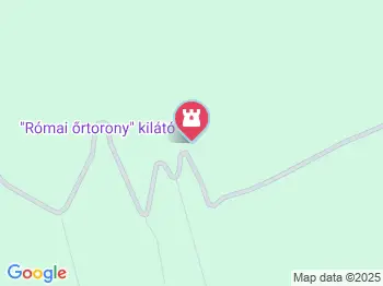 Római őrtorony Vigántpetend a térképen