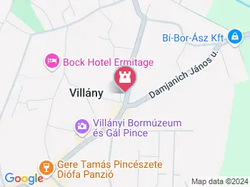 Angyal XXXVI Villány a térképen