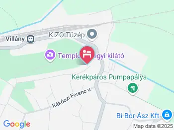 Anonim Vendégház Villány a térképen