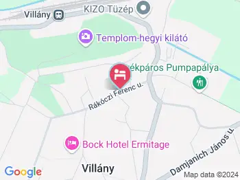 Bí-Bor-Lak A. Apartmanház Villány a térképen