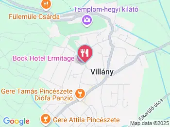 Bock Óbor Étterem Villány a térképen
