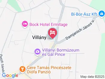 CenTrum Panzió Villány a térképen