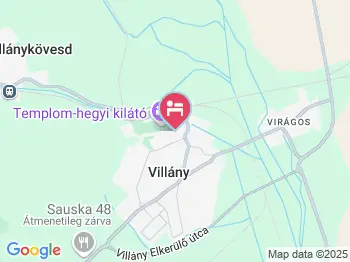 Dolium Panzió Villány a térképen