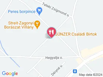 Grandior Bor-Bistro Villány a térképen