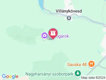 Ördögárok Villány a térképen