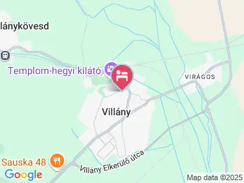 Takáts-Ház Villány a térképen