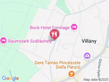 Sárga Ház Borgerező & Bisztró Villánykövesd a térképen
