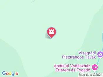 Bányatető kilátó Visegrád a térképen