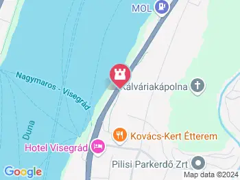 Békeharang Visegrád a térképen
