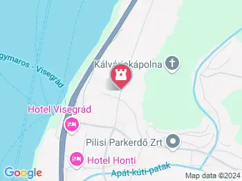 Életfa Visegrád a térképen