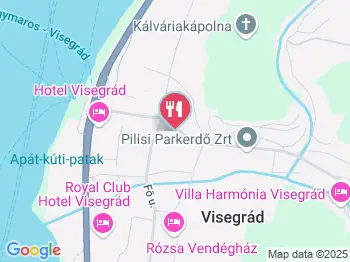 Gulyás Csárda Visegrád a térképen