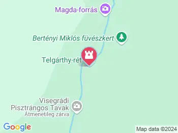 Honfoglalás emlékoszlop Visegrád a térképen