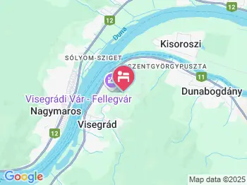 Silvanus Wellness & Konferencia Hotel Visegrád a térképen