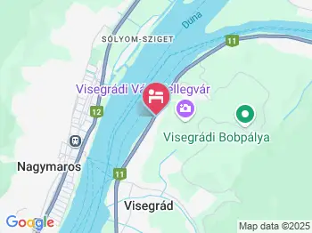 Vár Hotel Kastélyszálló Visegrád a térképen