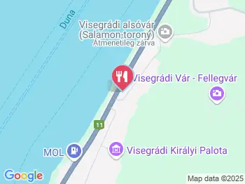 Hotel Visegrád Borospincéje Visegrád a térképen