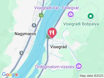 Kovács-Kert Étterem Visegrád a térképen