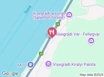 Mr. Görgey Bistro Visegrád a térképen