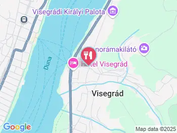 Piknik Falatozó Visegrád a térképen