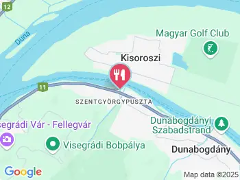 Plintenburg Étterem Visegrád a térképen