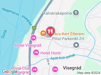 Propeller Bar & Café Visegrád a térképen