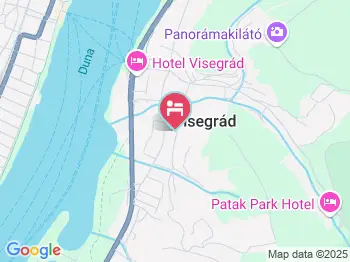Rózsa Vendégház Visegrád a térképen