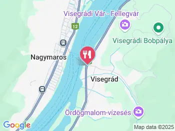Sirály Étterem Visegrád a térképen