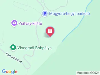 Szent Mihály erdei kápolna Visegrád a térképen