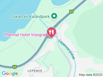 Thermál Hotel Visegrád - Aquamarin Uszodabár Visegrád a térképen