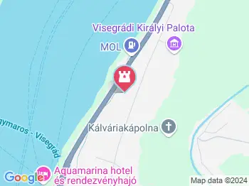 Visegrádi körtúra Visegrád a térképen