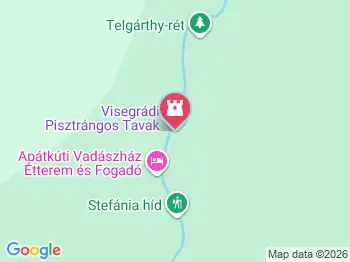 Visegrádi Pisztrángos Tavak Visegrád a térképen