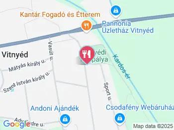 Kantár Fogadó Étterem Vitnyéd a térképen