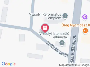 Mantskovit Bálint Nyomdatörténeti Múzeum Vizsoly a térképen