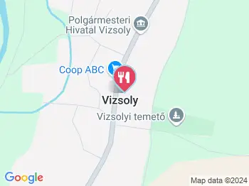 Vizsolyi Református Pincészet Vizsoly a térképen