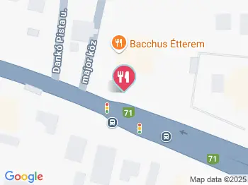 Bacchus Étterem Vonyarcvashegy a térképen