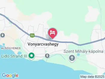 Bertalan Apartmanház Vonyarcvashegy a térképen