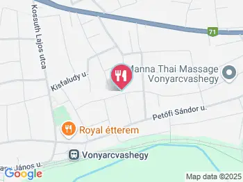 Fészek Vendéglő és Apartmanház Vonyarcvashegy a térképen