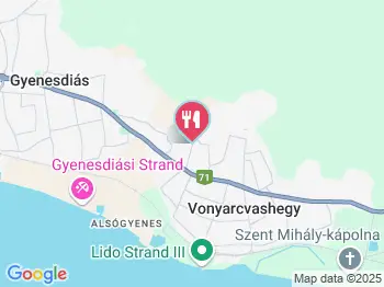 Helikon Taverna Panoráma Étterem Vonyarcvashegy a térképen