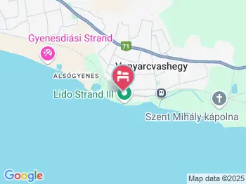 Jam Panzió Vonyarcvashegy a térképen