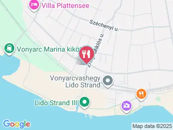 Rétes Étterem Vonyarcvashegy a térképen