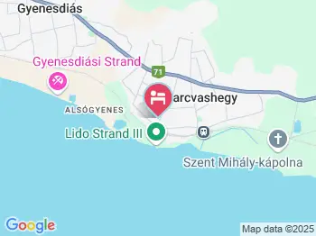 Timbi Vendégház Vonyarcvashegy a térképen