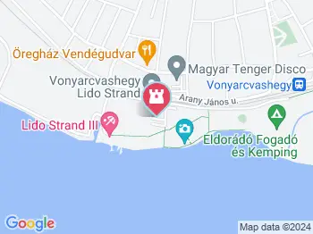 Vízisí és Wakeboard Pálya Vonyarcvashegy a térképen