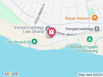 Vonyarcvashegyi Lido Strand Vonyarcvashegy a térképen