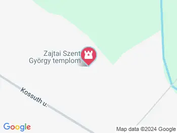Zajtai Szent György templom Zajta a térképen