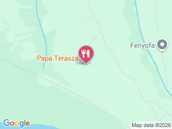 Papa Terasza Zákány a térképen